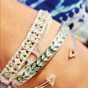 Authentic Stella & Dot mint wrap bracelet